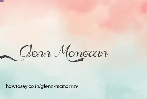 Glenn Mcmorrin