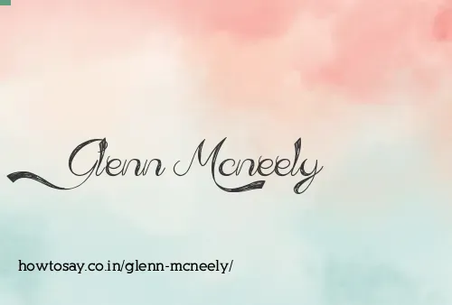 Glenn Mcneely