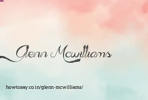 Glenn Mcwilliams