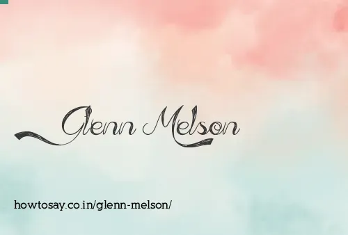 Glenn Melson