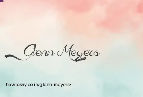 Glenn Meyers
