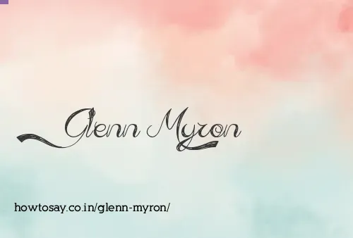 Glenn Myron