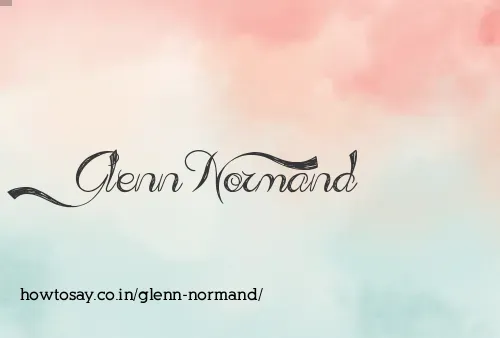 Glenn Normand