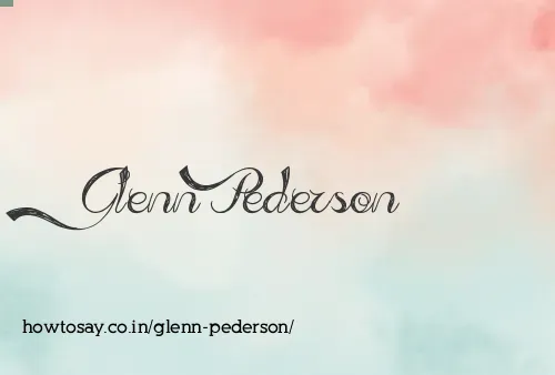 Glenn Pederson