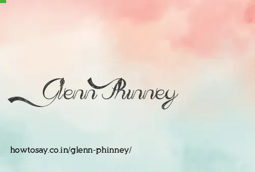 Glenn Phinney