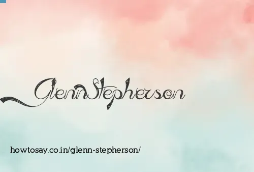 Glenn Stepherson