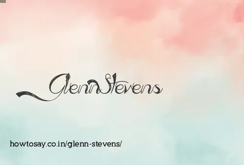 Glenn Stevens