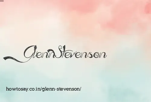 Glenn Stevenson