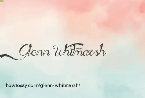 Glenn Whitmarsh