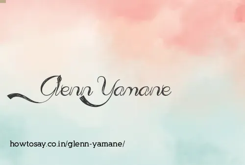 Glenn Yamane