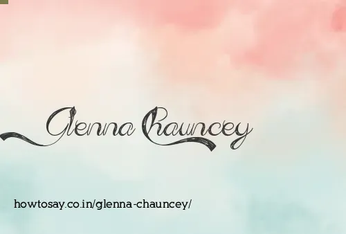 Glenna Chauncey
