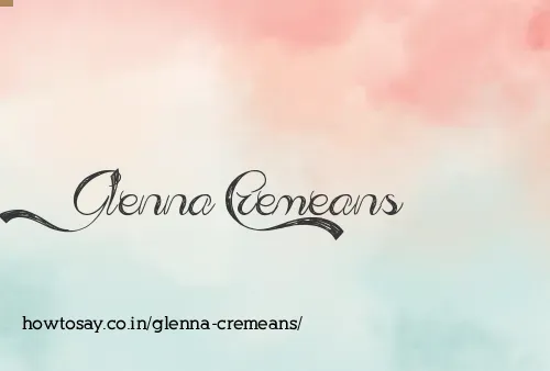 Glenna Cremeans