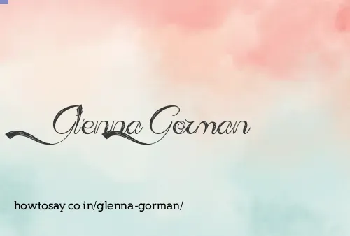 Glenna Gorman