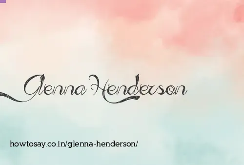 Glenna Henderson