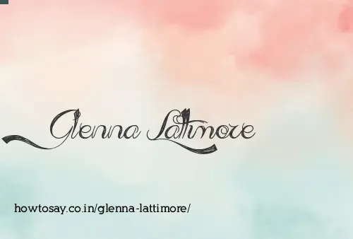 Glenna Lattimore