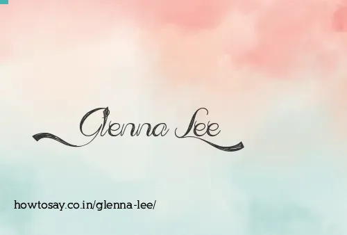 Glenna Lee