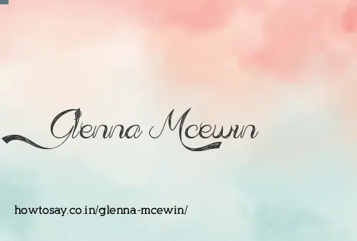 Glenna Mcewin