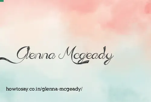 Glenna Mcgeady