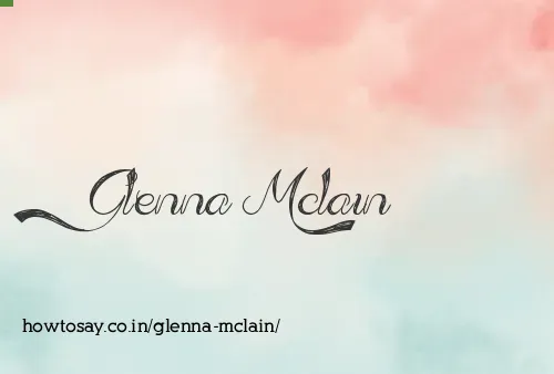 Glenna Mclain