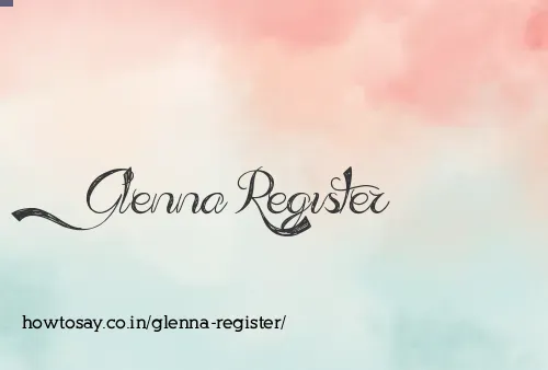 Glenna Register