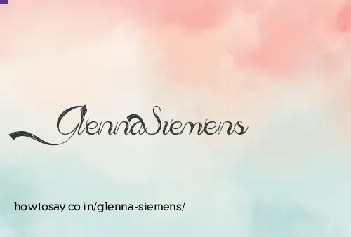 Glenna Siemens