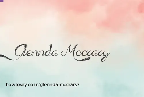 Glennda Mccrary