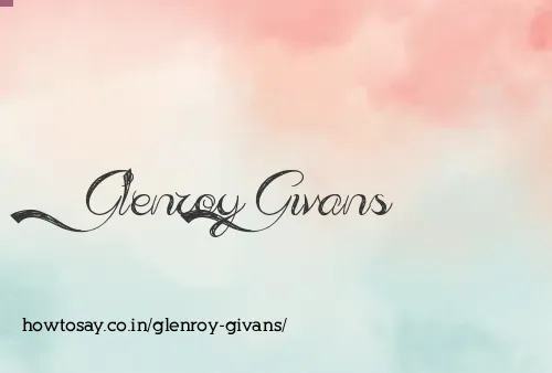 Glenroy Givans