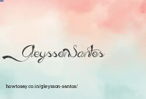 Gleysson Santos