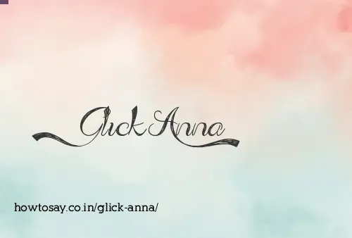 Glick Anna