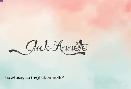 Glick Annette