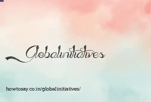 Globalinitiatives