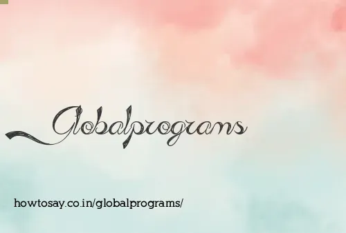 Globalprograms