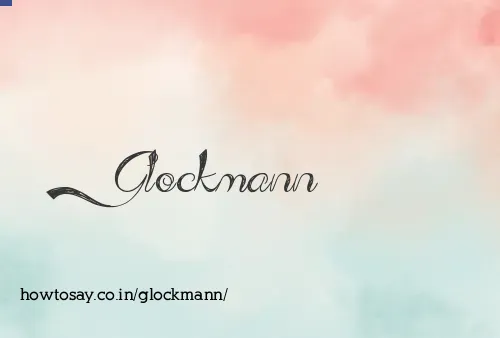 Glockmann