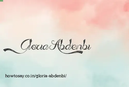 Gloria Abdenbi