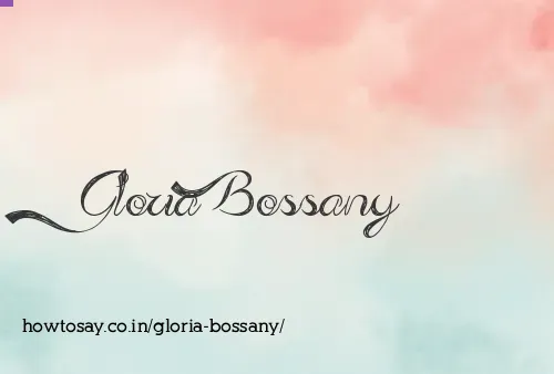 Gloria Bossany