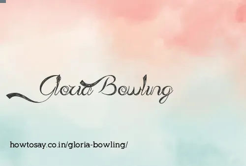 Gloria Bowling