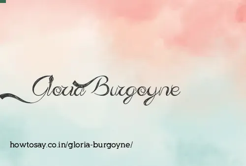 Gloria Burgoyne
