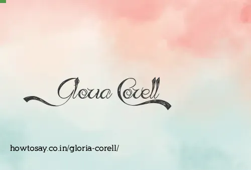 Gloria Corell