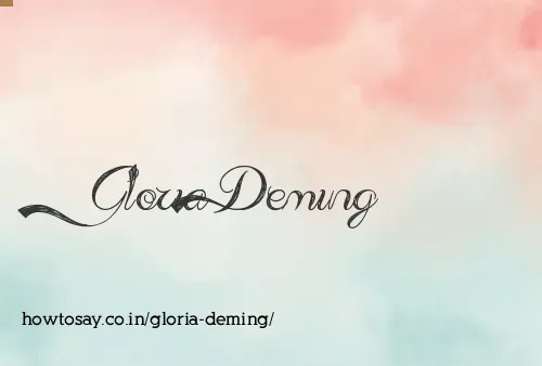Gloria Deming