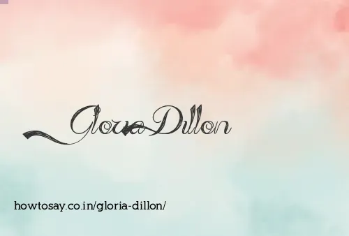 Gloria Dillon