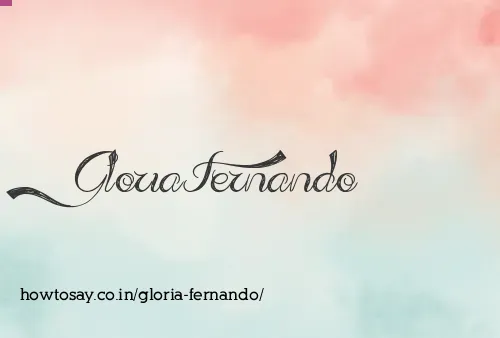 Gloria Fernando