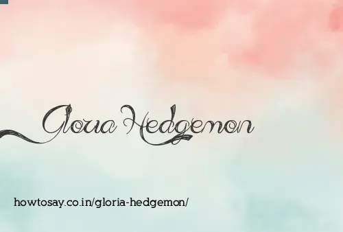 Gloria Hedgemon
