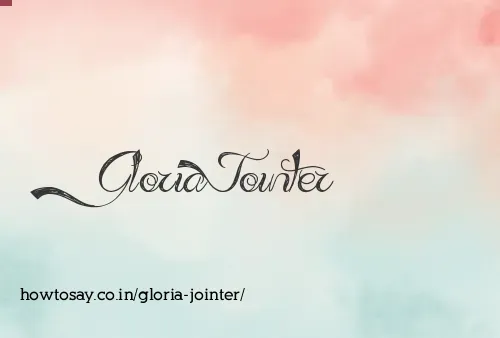 Gloria Jointer