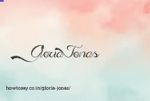 Gloria Jonas