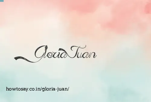Gloria Juan