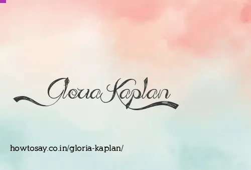 Gloria Kaplan