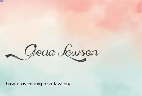 Gloria Lawson