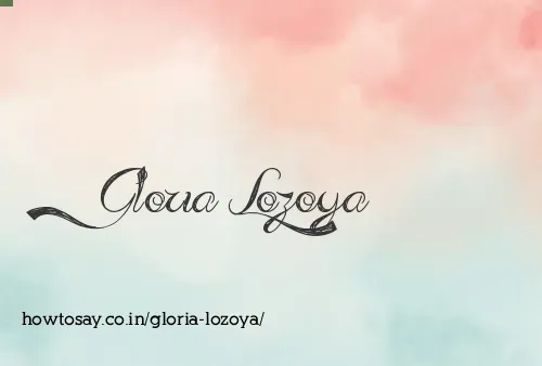 Gloria Lozoya