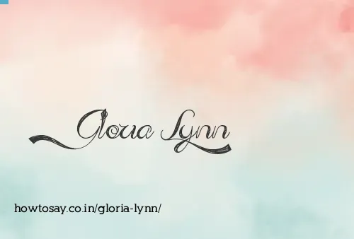Gloria Lynn