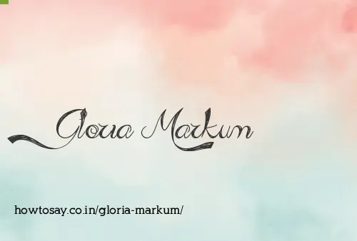 Gloria Markum